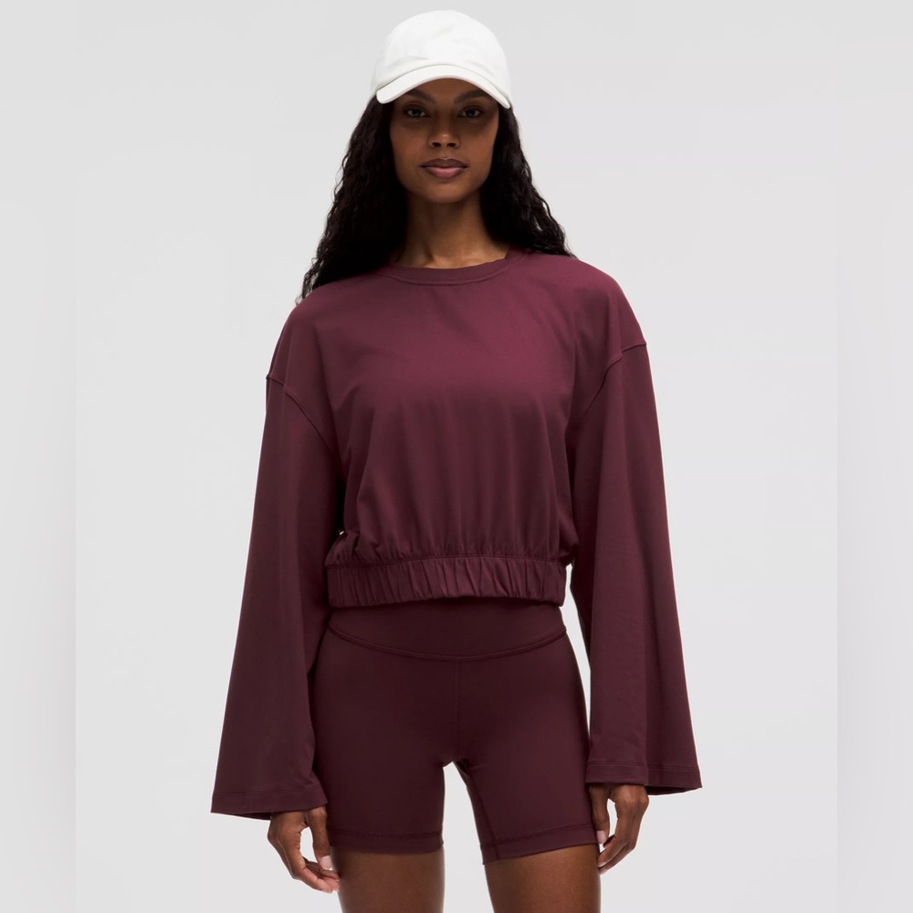 Lululemon soft jersey relaxed long sleeve